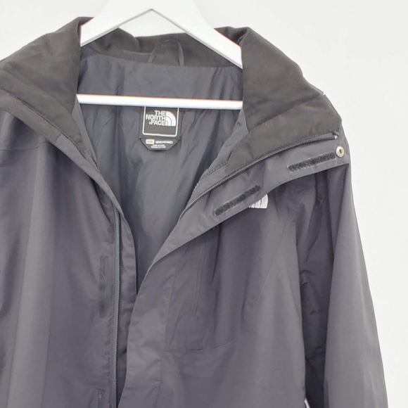 North Face Men's Apex Hyvent Black Jacket Full Zip - Picture 2 of 9